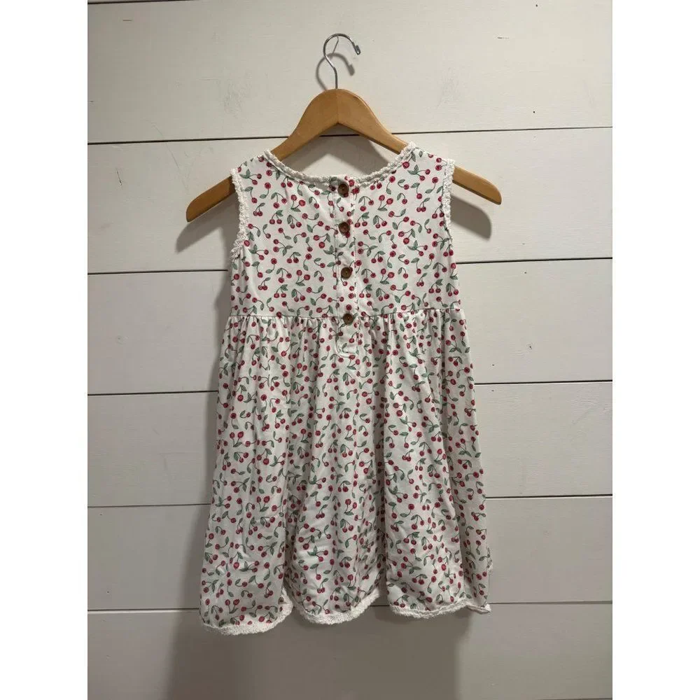 Sweet Honey Cherries Spin Dress Sz 12 Girls - Picture 6 of 7